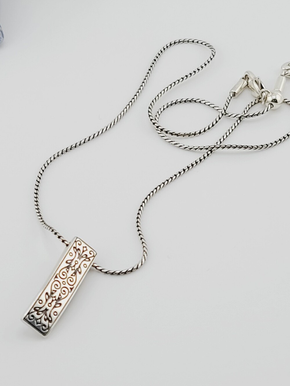 $72 Brighton "SPECTRUM NOBLE" Ombre Purple Swarovski Crystals Reversible Pendant - Picture 3 of 10